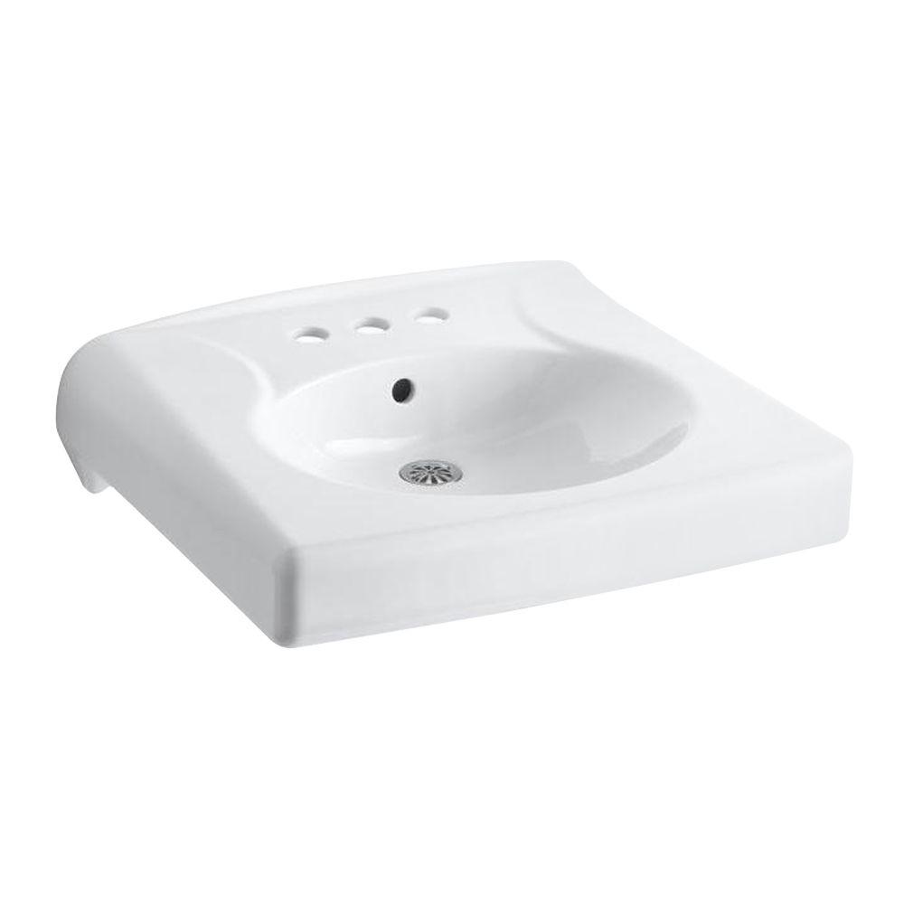 ADA Compliant KOHLER Wall Mount Sinks Bathroom Sinks The Home Depot