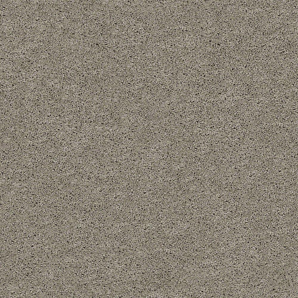 Home Decorators Collection Carpet Sample Wholehearted I Color Vanilla Frost Twist 8 in. x 8