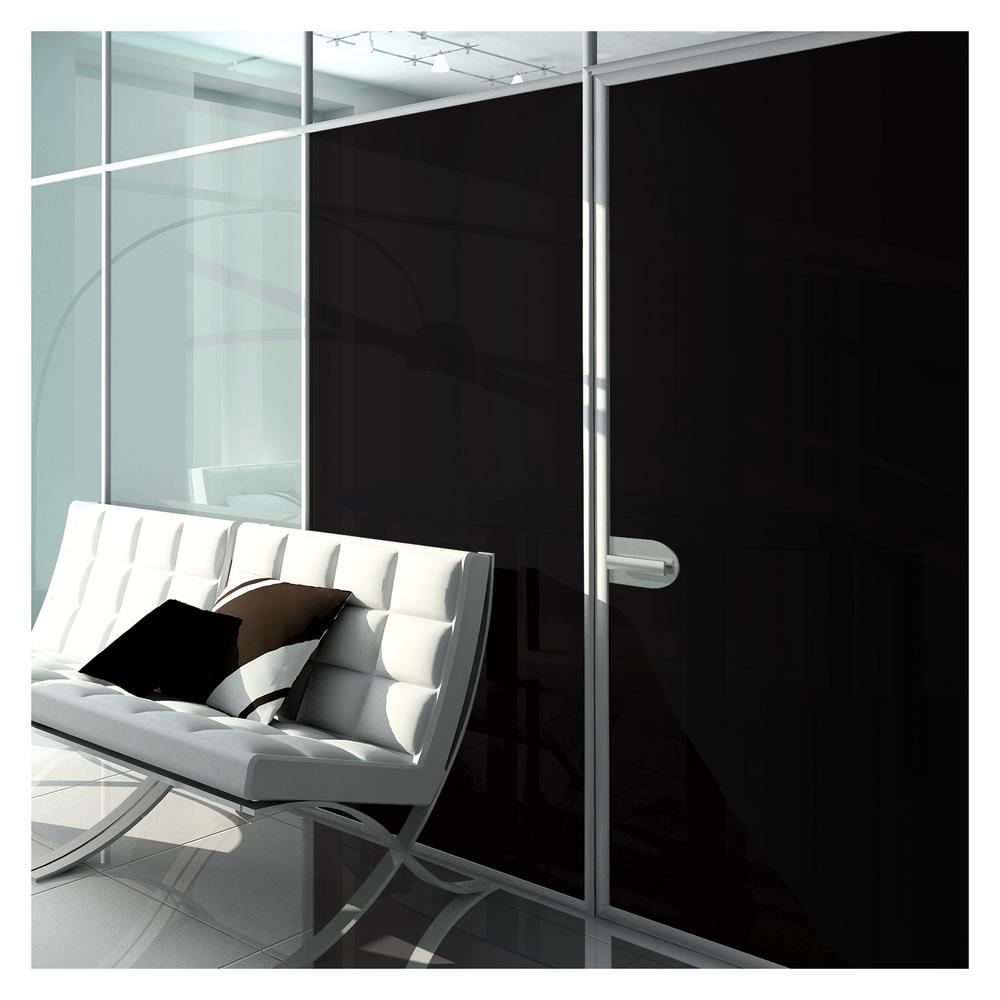BuyDecorativeFilm 36 in. x 49 ft. BLKT Blackout Privacy Window Film