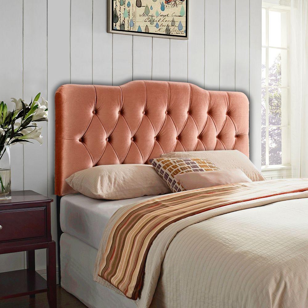 South Shore Gloria Chocolate King Headboard3659290 The Home Depot