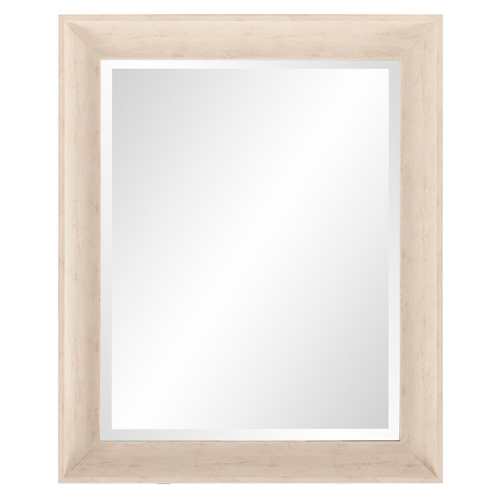 Howard Elliott Parker White Rectangle Decorative Mirror