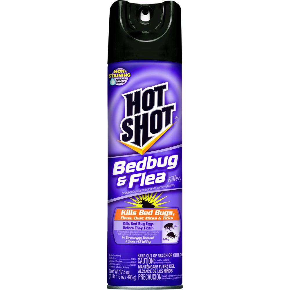 Hot Shot Bed Bug and Flea Killer 17.5 oz. Aerosol Spray  