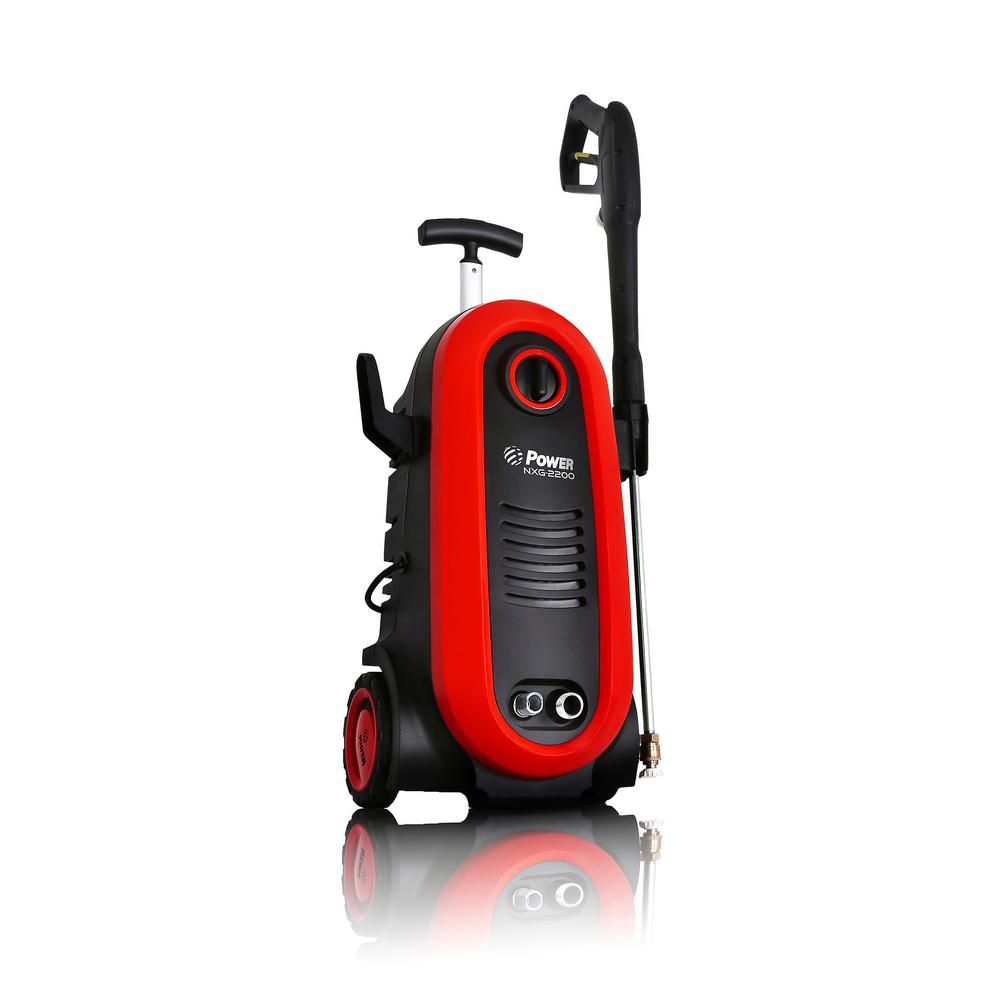 2200 Psi 1 76 Gpm Red Electric Pressure Washer Nxg 2200r The 2200 Psi 1 76 Gpm Red Electric Pressure Washer