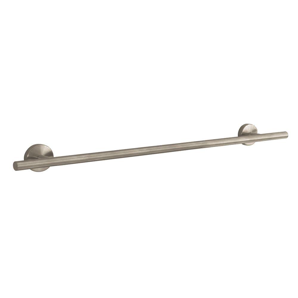 Hansgrohe E And S 24 In Towel Bar In Brushed Nickel 40516820 The   Brushed Nickel Hansgrohe Towel Bars 40516820 64 1000 