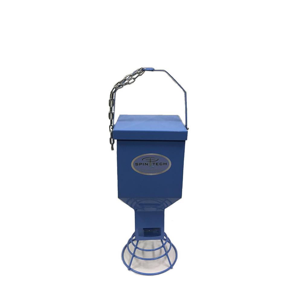 SpinTech Heavy Duty Metal Bird Feeder in Blue by SpinTech