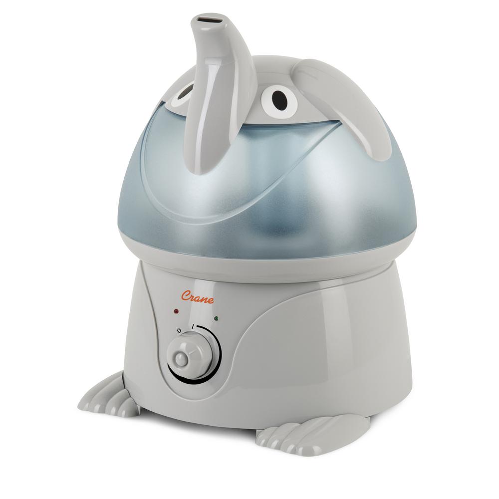 Crane 1 Gal. Cool Mist Humidifier, Elephant-EE-3186 - The Home Depot