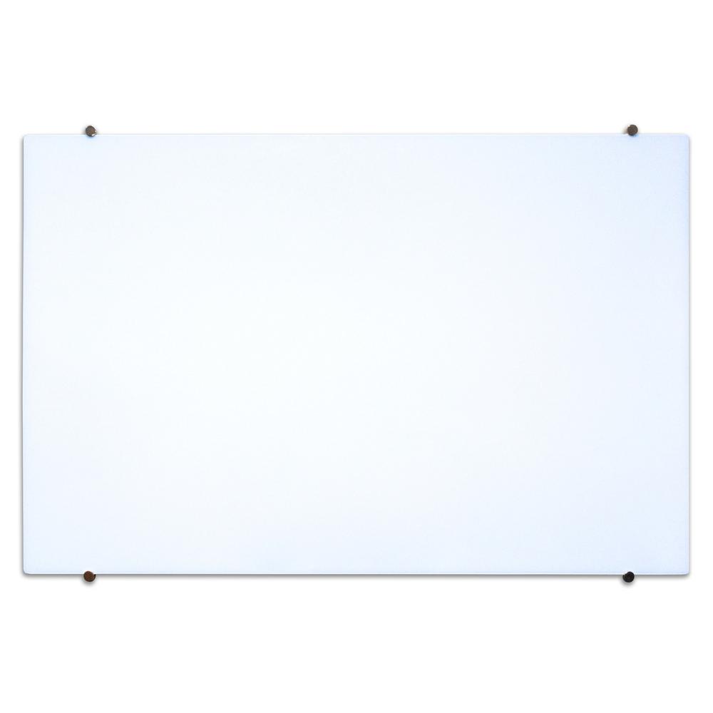 Luxor 60 in. x 40 in. WallMounted Glass BoardWGB6040M The Home Depot
