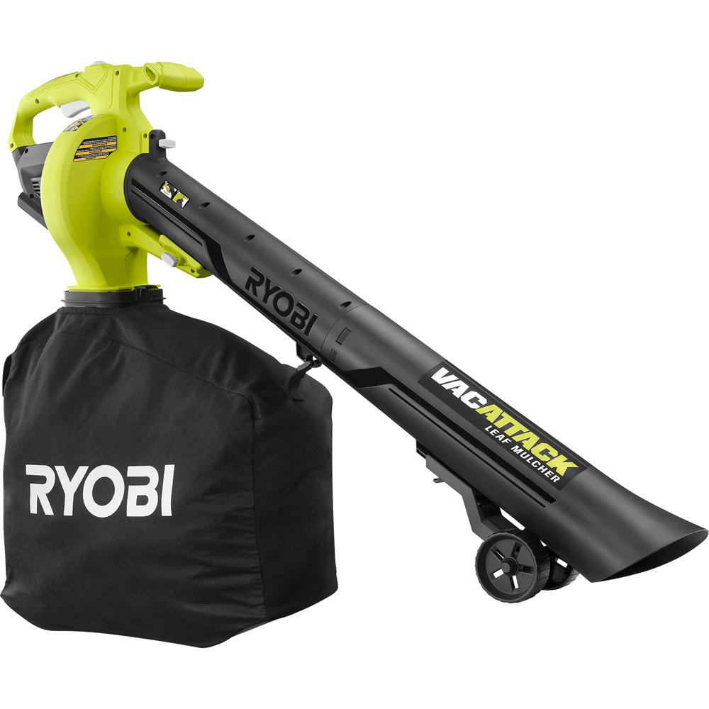 RYOBI 40Volt LithiumIon Cordless Leaf Vacuum/Mulcher Battery and