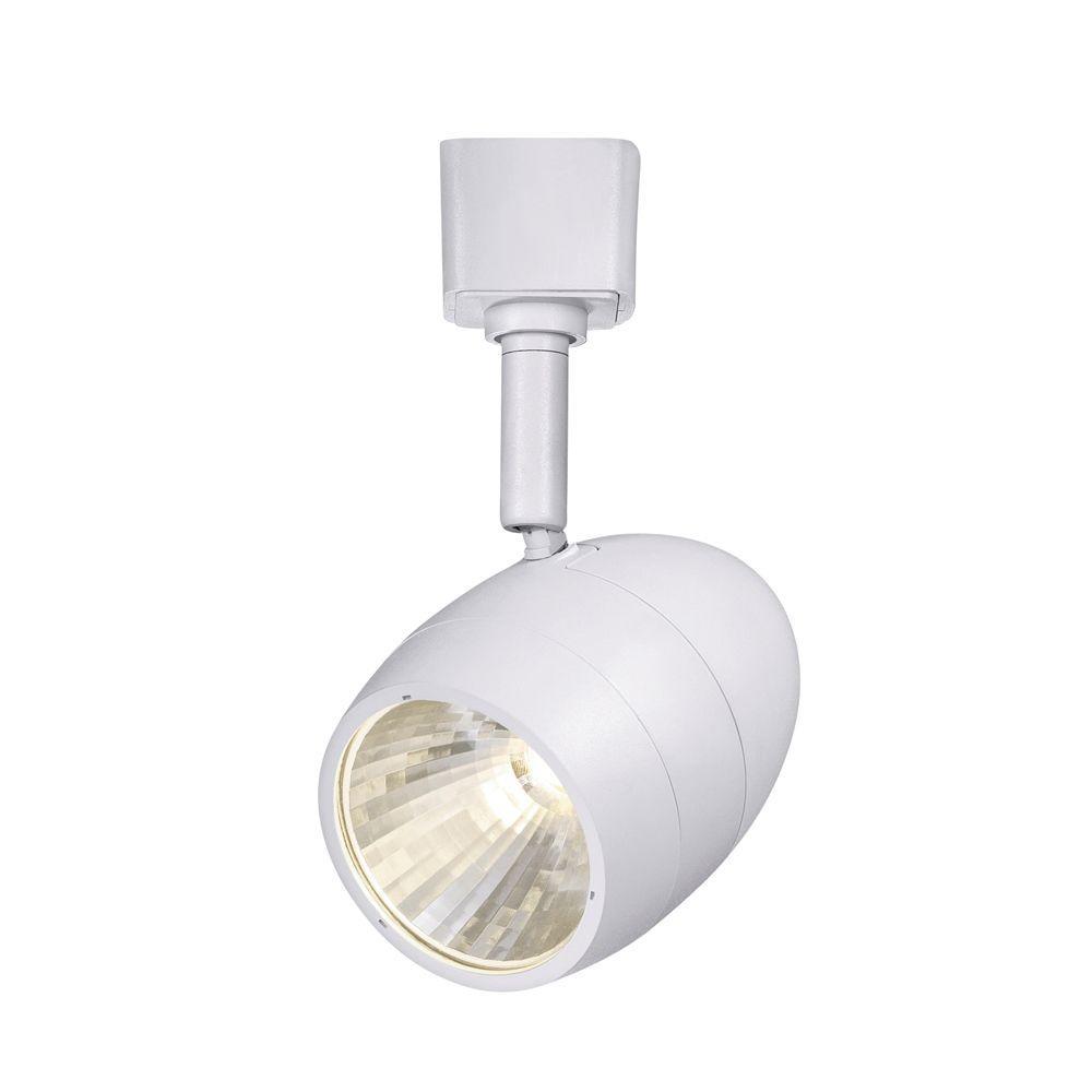 Hampton Bay 2.56 in. 1Light White Dimmable Integrated LED Track