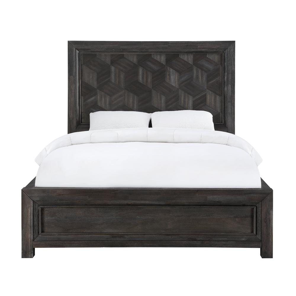 Dark Brown Wood Bedroom Furniture Furniture The Home Depot