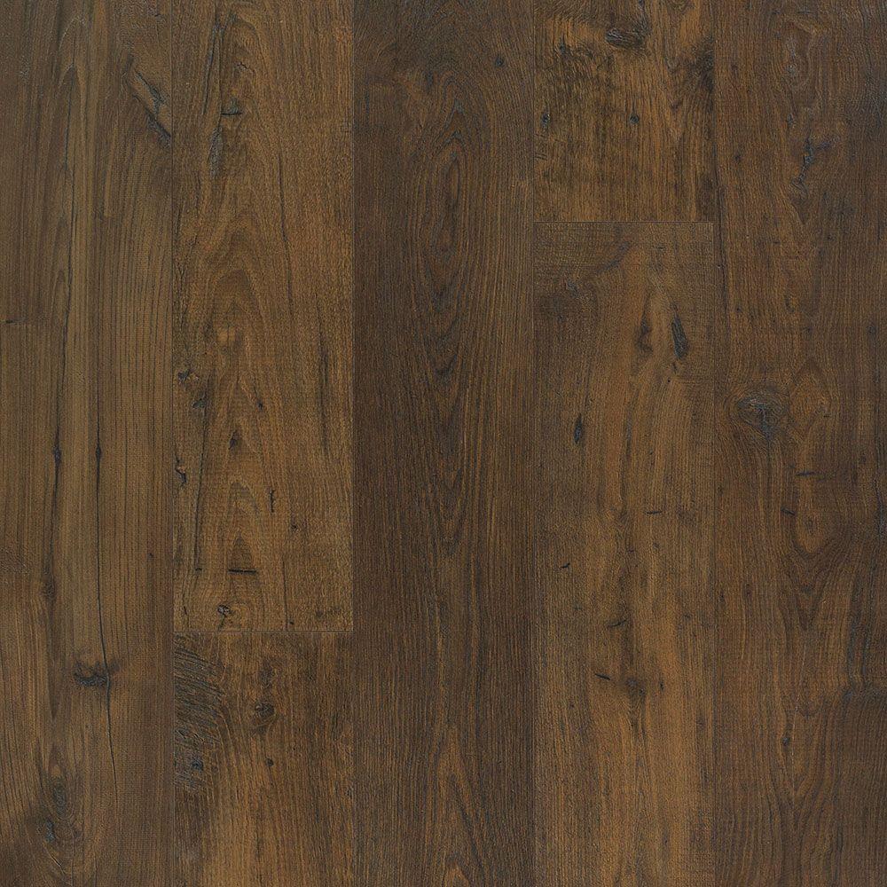 Beveled Pergo Residential Laminate Wood Flooring Xp Warm Chestnut 10 Mm Thick X 7 1 2 In Wide