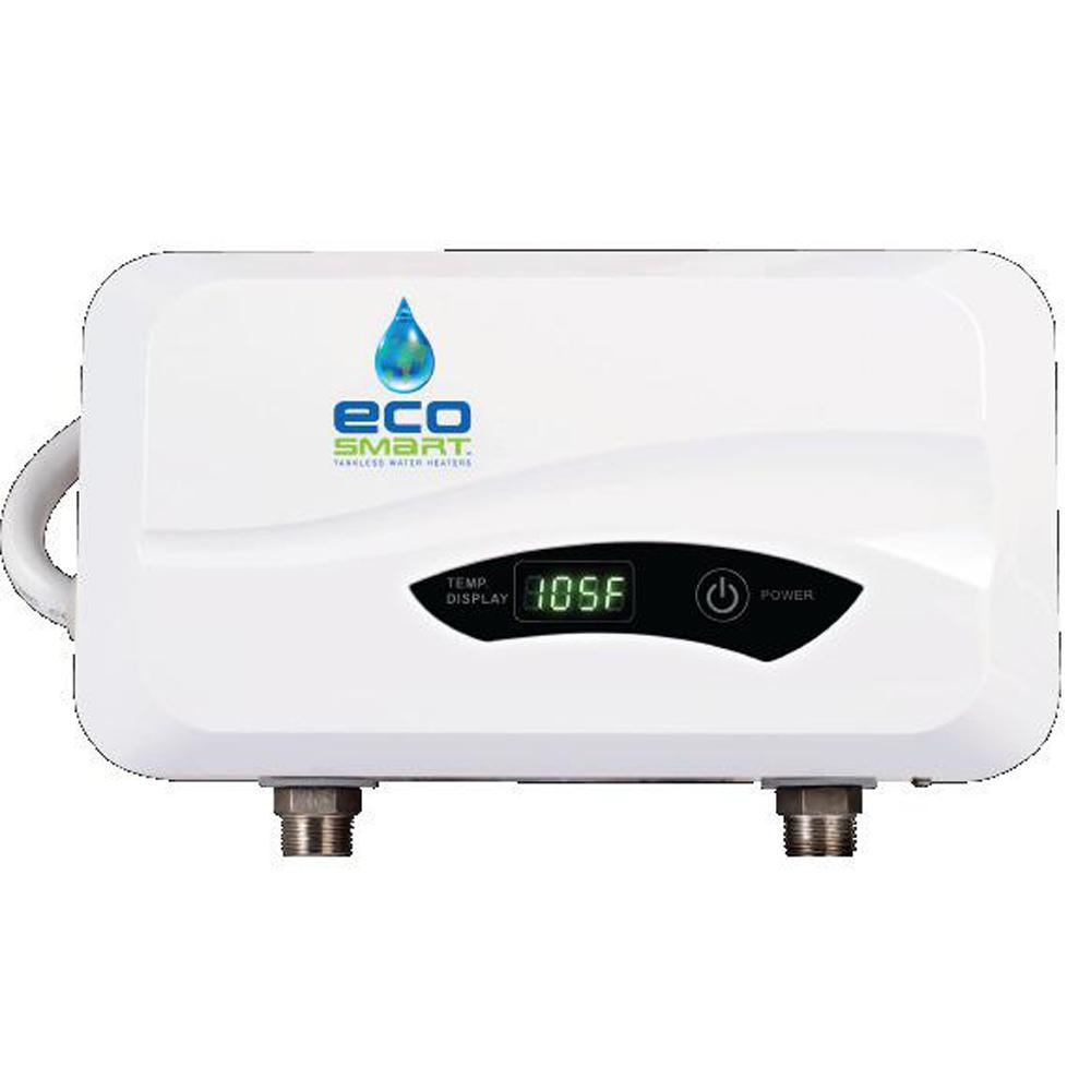 EcoSmart 5.5 kW 1.0 GPM PointofUse Electric Tankless Water HeaterPOU