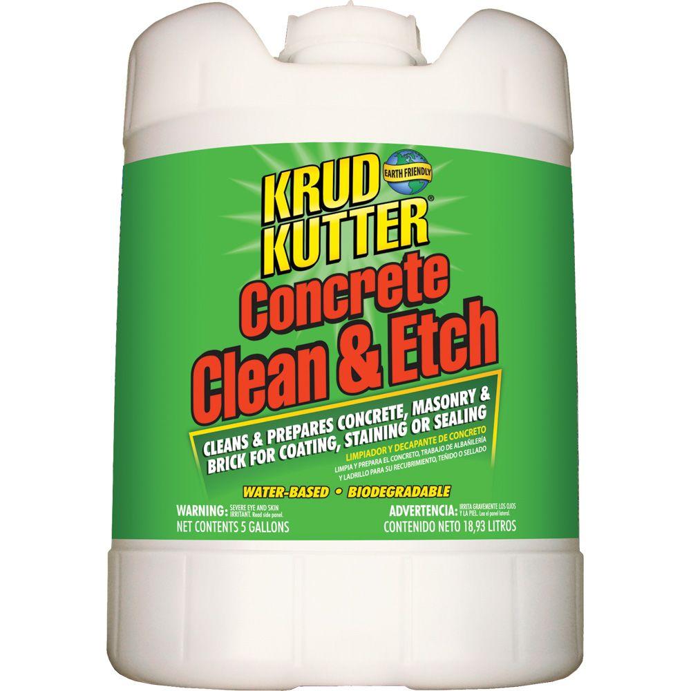 Krud Kutter 5 gal. Concrete Clean and EtchCE05 The Home Depot