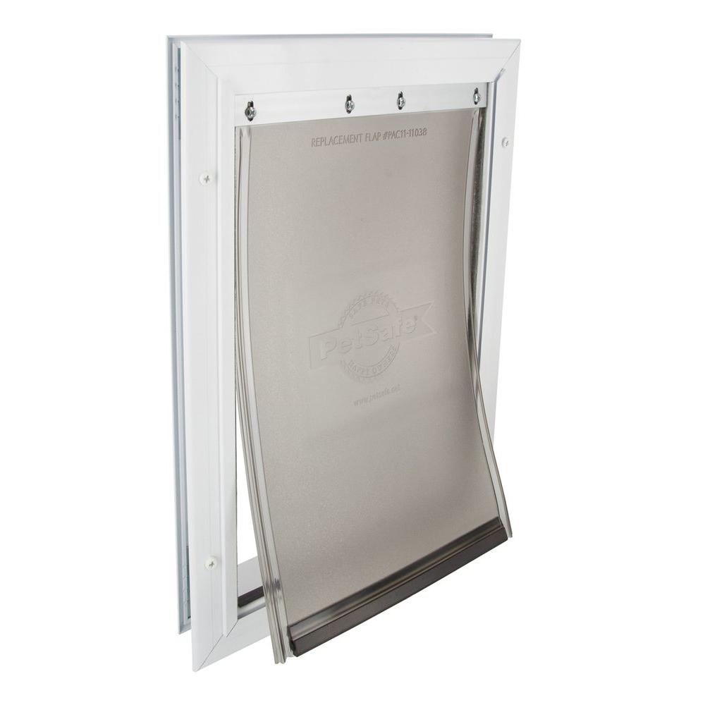 PetSafe 8.25 in. x 12.25 in. Medium Freedom Aluminum Pet DoorHPA11