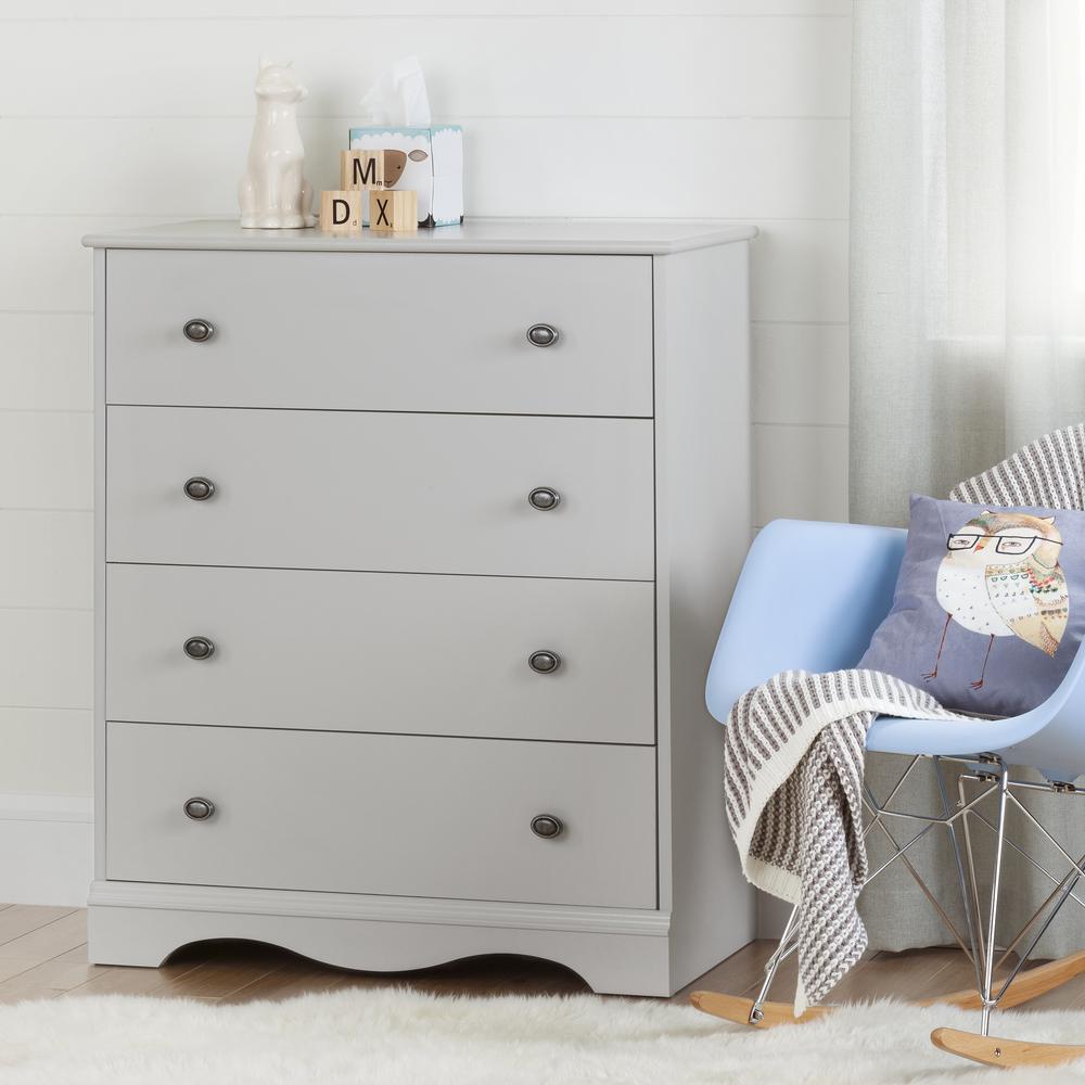 Nursery Dressers Armoires Baby Furniture The Home Depot Angel 4 Drawer Soft Gray Chest