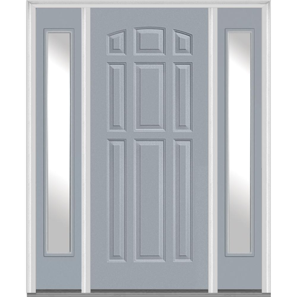 9 Panel Front Doors Exterior Doors The Home Depot
