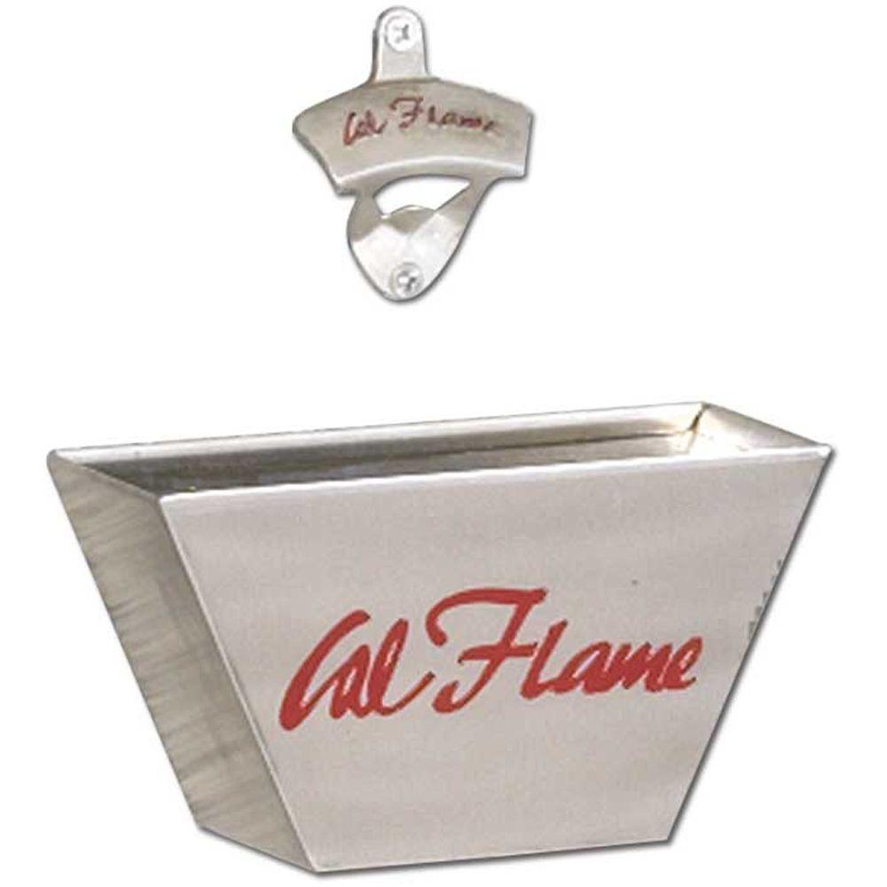Cal Flame Outdoor Stainless Steel Bottle Opener and Catcher