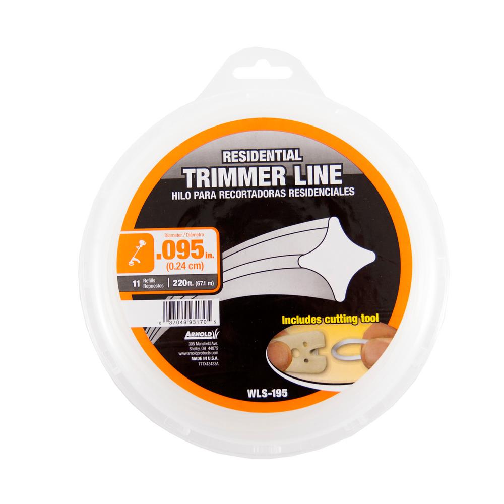 x trimmer line Line lb. in. Fire ECHO 0.105 Donut Cross 1 Trimmer