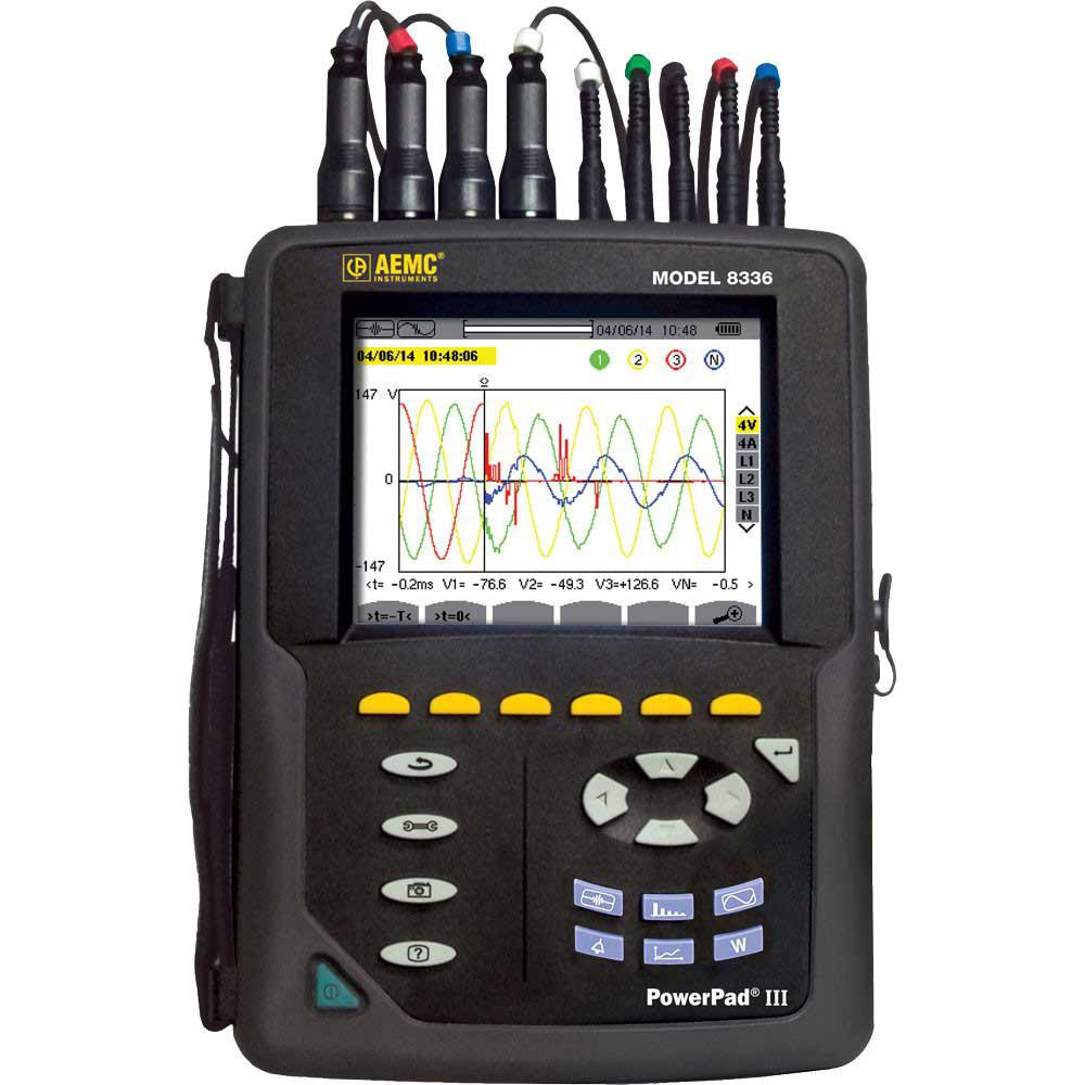 UPC 685338220568 product image for AEMC PowerPad III Power Quality Analyzer with AmpFlex Sensors | upcitemdb.com