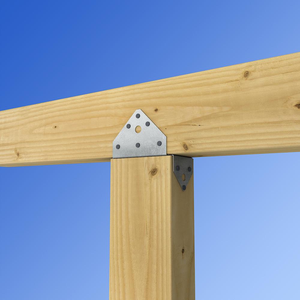 Simpson Strong-Tie - Post Bases - Post Brackets - The Home Depot