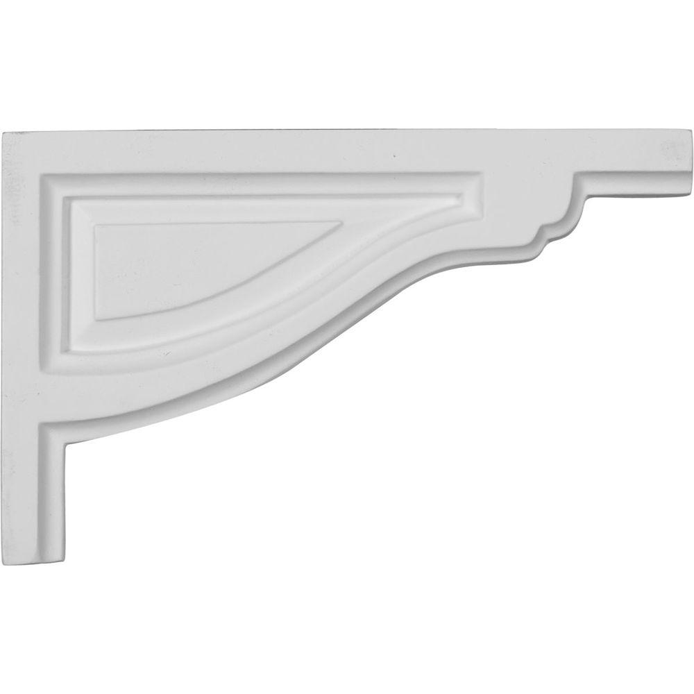 Ekena Millwork 1/2 in. x 8 in. x 5 in. Polyurethane Right Small