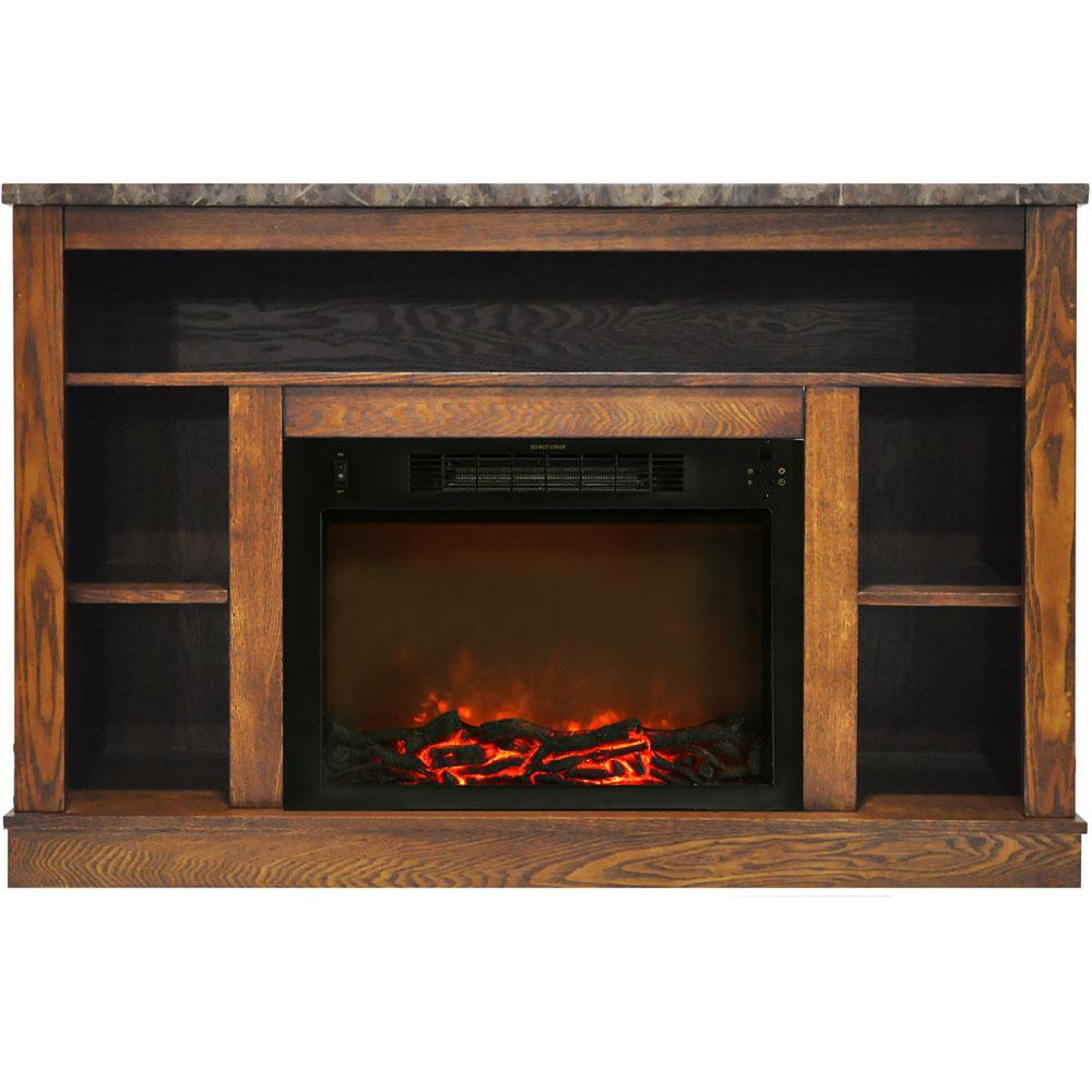 Cambridge 47 In Electric Fireplace With 1500 Watt Charred Log