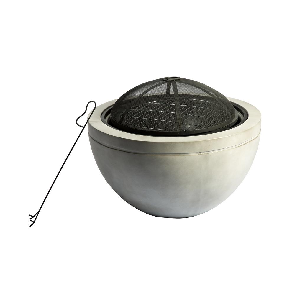 Clay Fire Pits Outdoor Heating The Home Depot