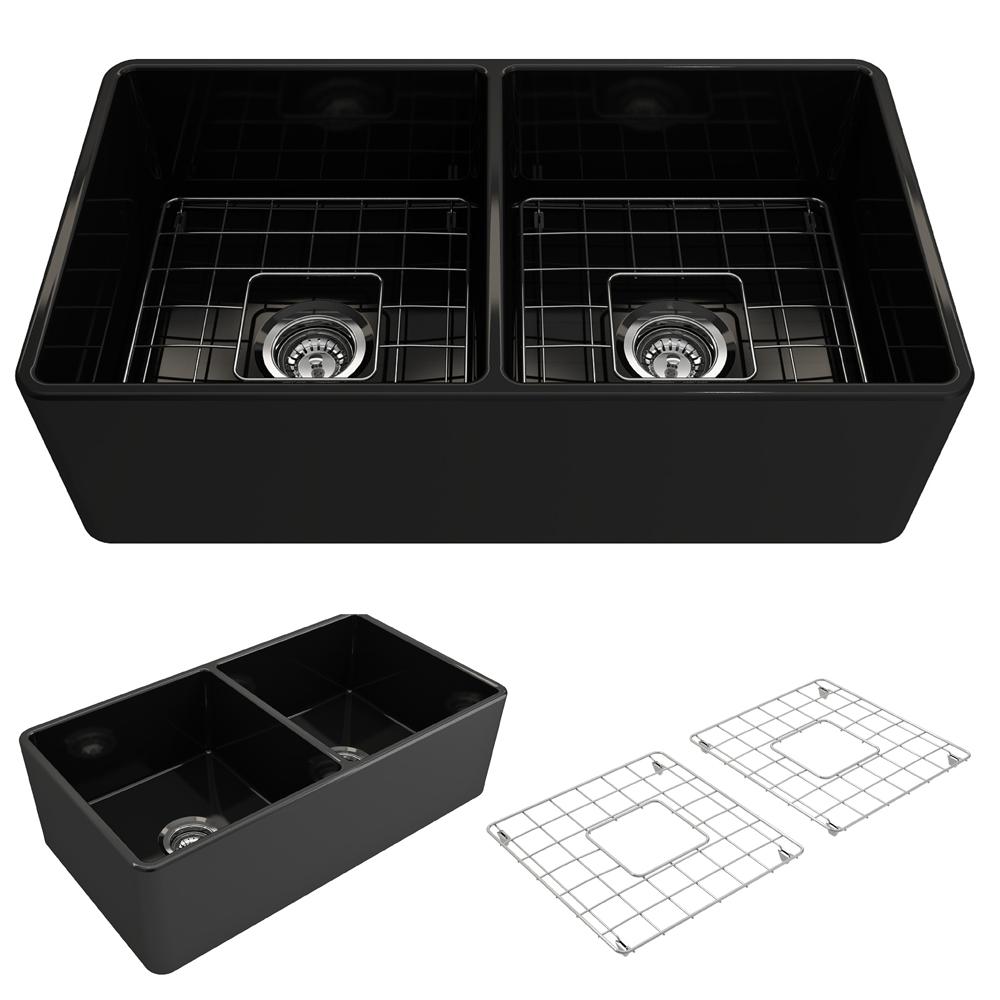 Black - Farmhouse & Apron Kitchen Sinks - Kitchen Sinks - The Home Depot Black - Farmhouse & Apron Kitchen Sinks - Kitchen Sinks - The Home Depot