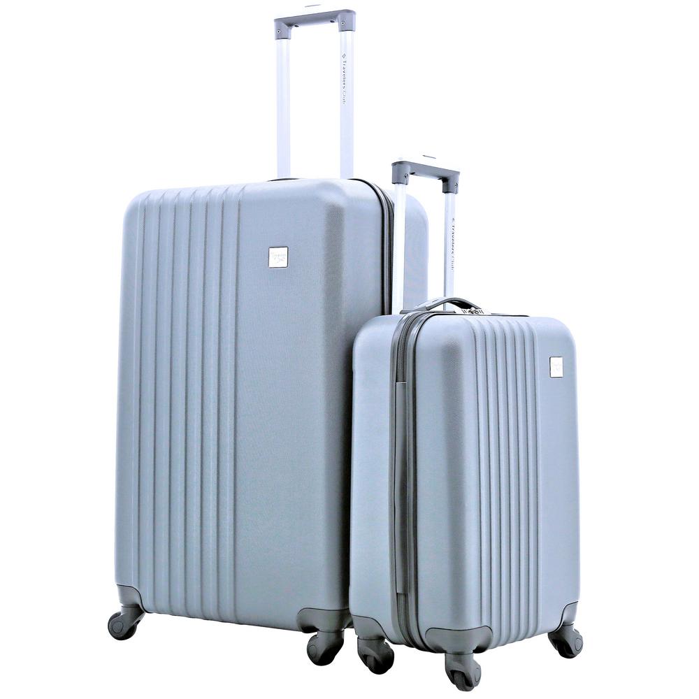 2 piece luggage set with spinner wheels