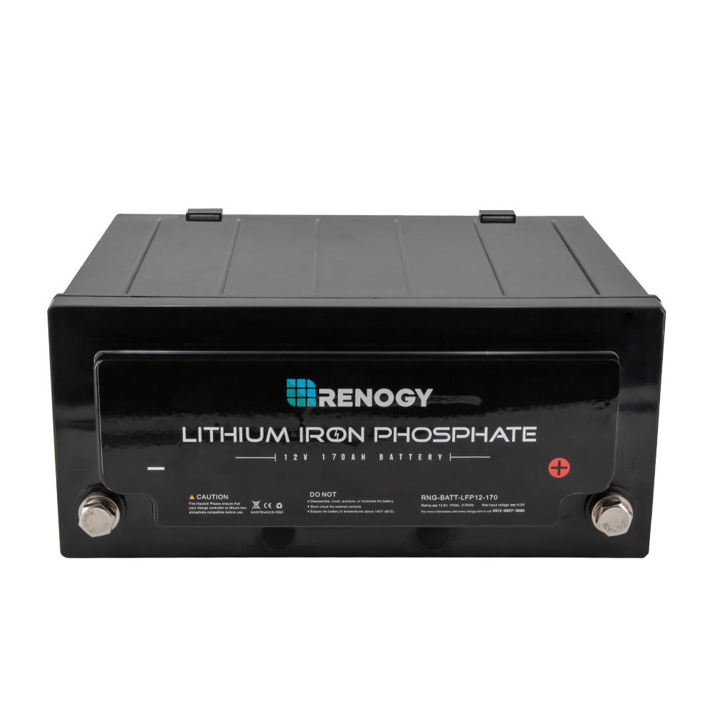 Renogy 12-Volt 170Ah Lithium-Iron Phosphate Battery for ...