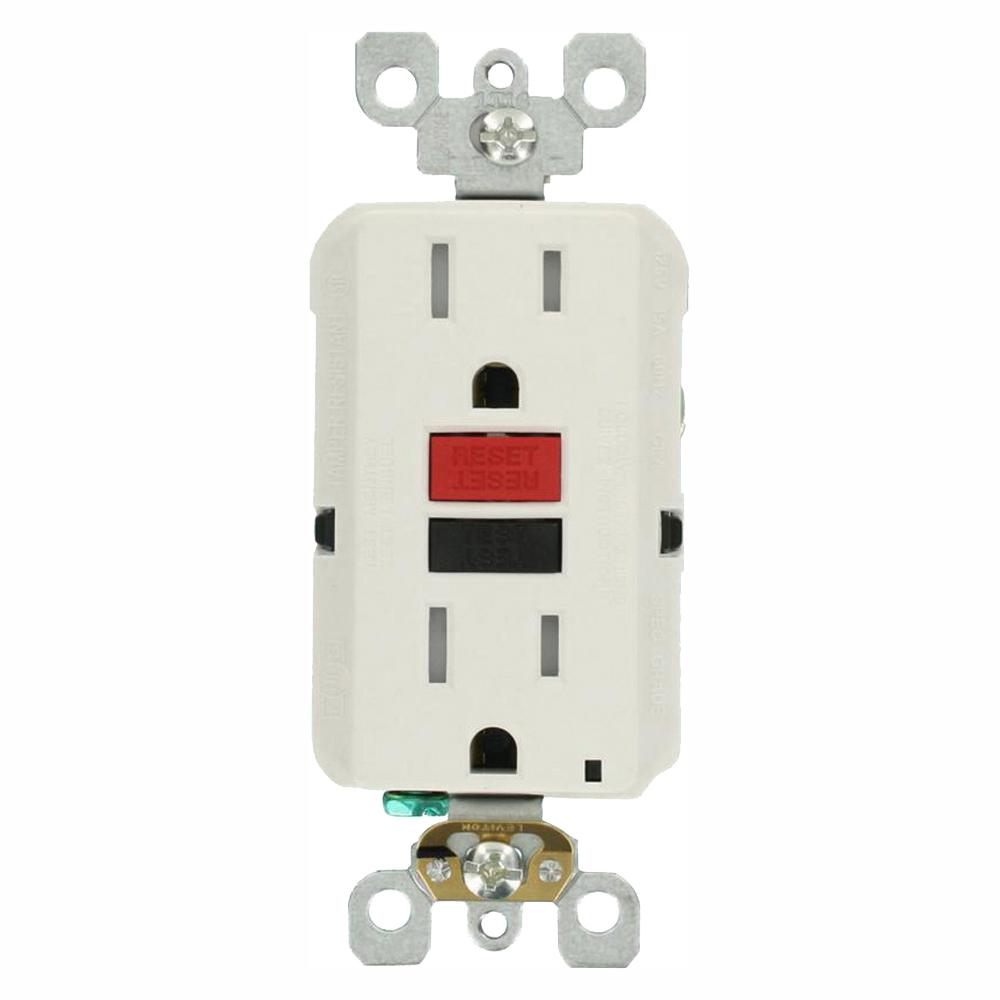 Legrand Adone AGFTR2152W4 Adorne 15 Amp White Tamper Resistant GFCI Outlet 4 Pack