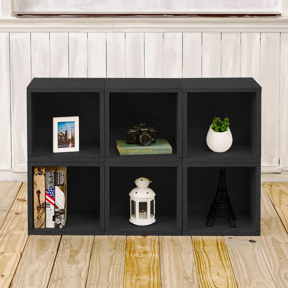 Way Basics Barcelona 6Cubes zBoard Stackable Modular Storage Cubby