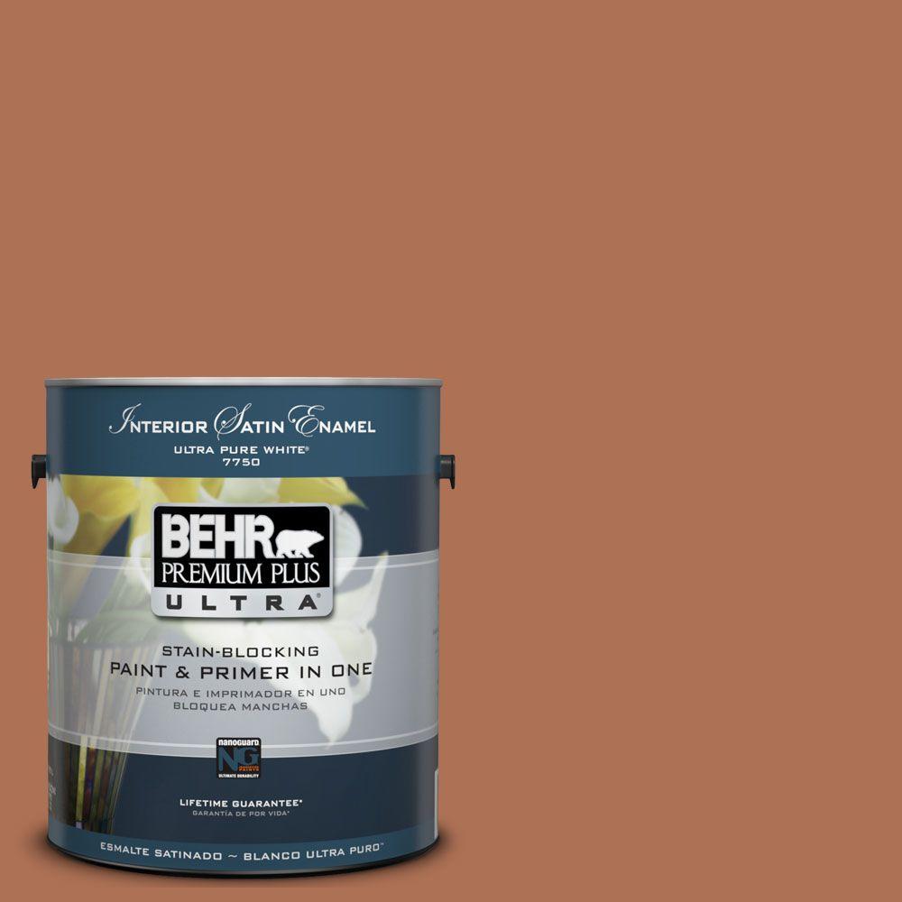 BEHR Premium Plus Ultra 1-Gal. #UL120-6 Glazed Pot Interior Satin ...