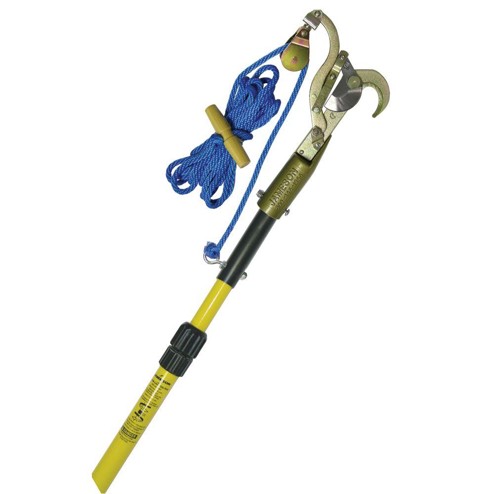 Jameson 7-14 ft. Telescoping Pole with Heavy Duty Side Cut Swivel Pulley Pruner... by Jameson