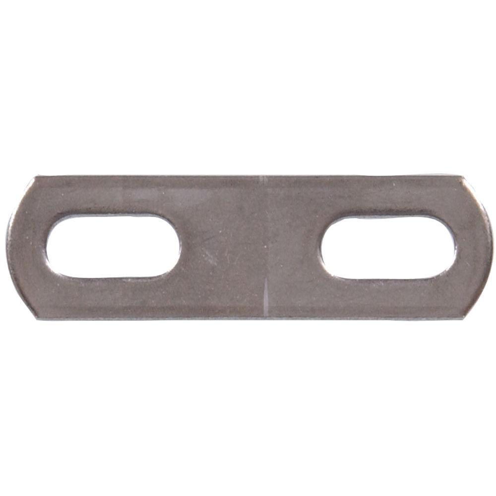 The Hillman Group 1-1/2 inch Stainless Steel U-Bolt Plate Only (5-Pack) by The Hillman Group