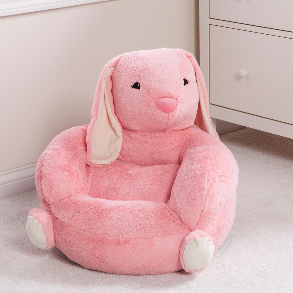 pink stuffed bunny