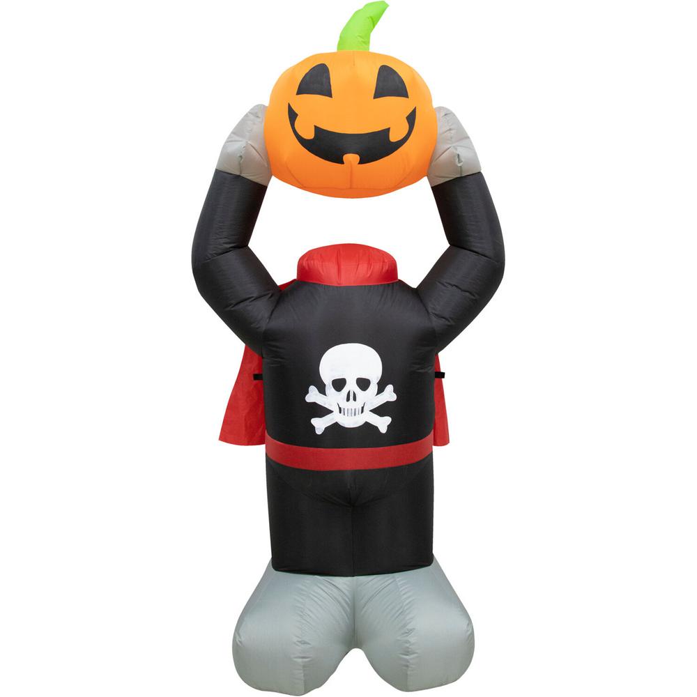 6 Flat with Pumpkin Halloween Ø 17 cm Party Party Pumpkin 210 98063