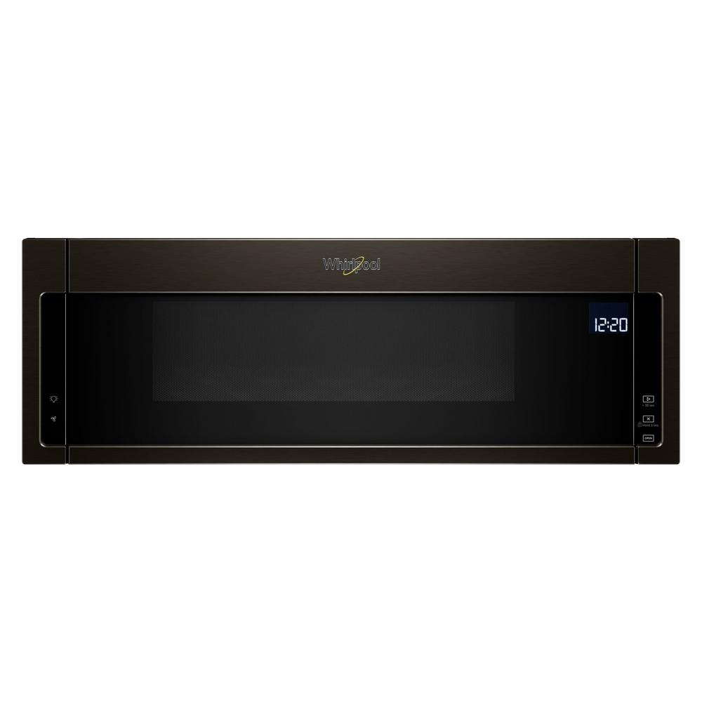 Whirlpool 1 Cu Ft Over The Range Low Profile Microwave Hood Whirlpool 1 Cu Ft Over The Range Low Profile Microwave Hood Combination In Fingerprint
