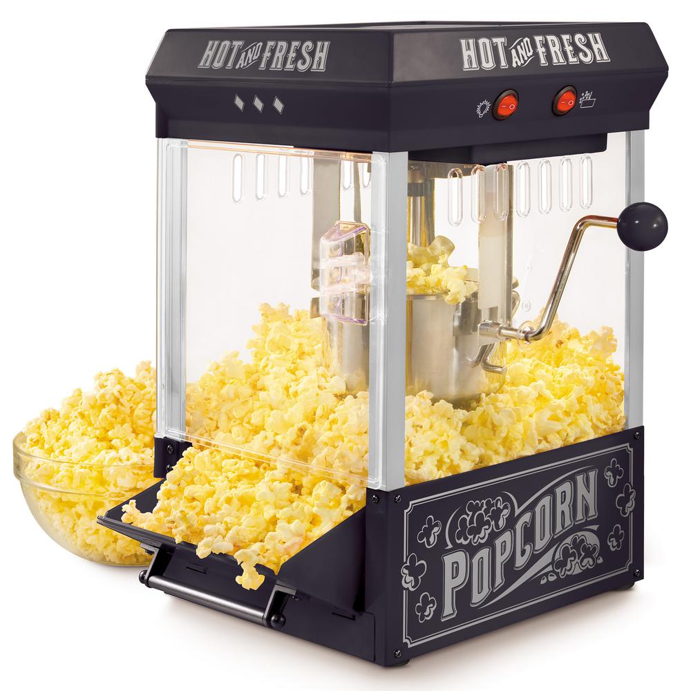 floor standing popcorn maker