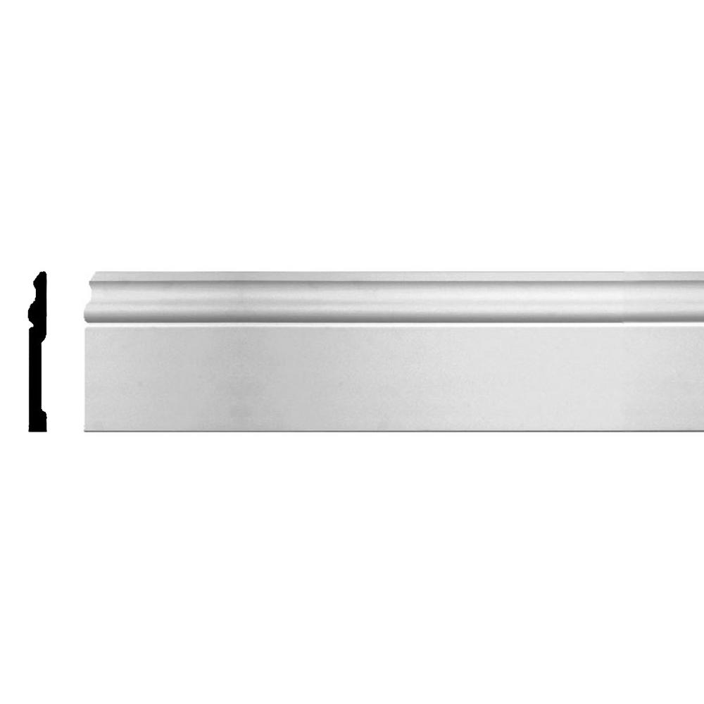 Ekena Millwork 5/8 in. x 4 in. x 941/2 in. Polyurethane Sussex