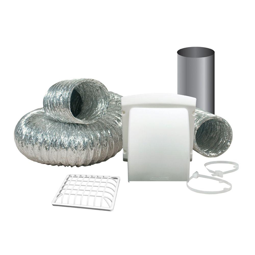 Dryer Vent Kit Parts Laundry The Home Depot Promax Dryer Vent Kit