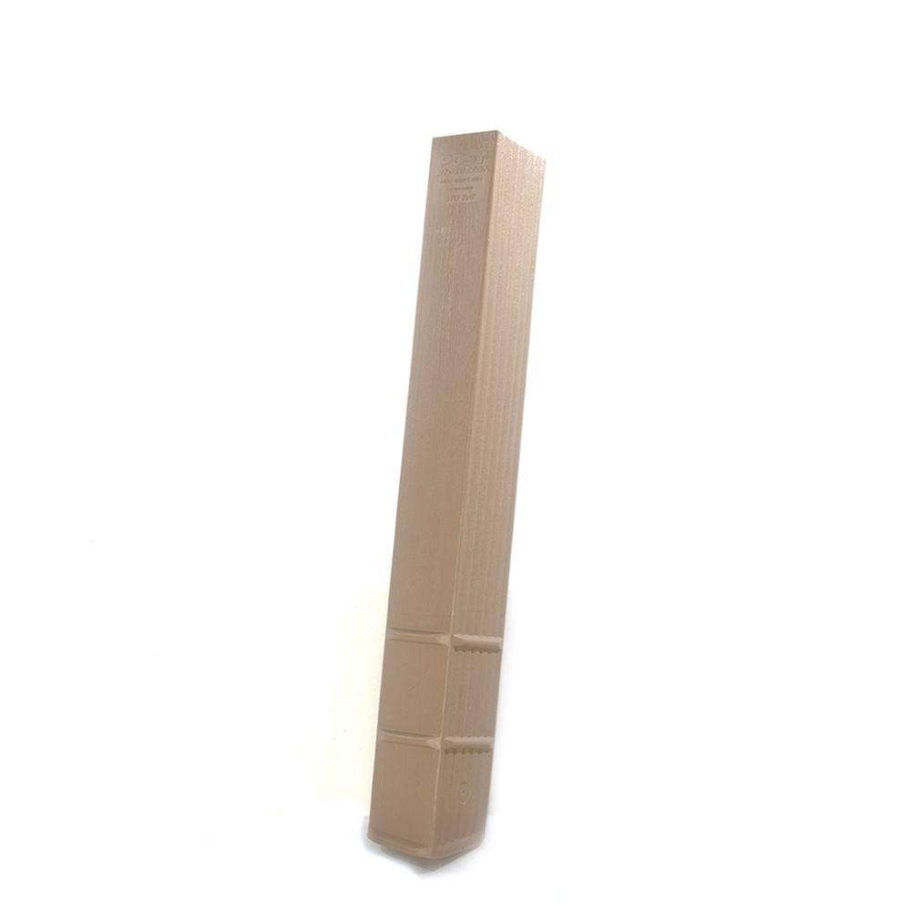 Removable Fence Post postshield 4 in. x 4 in. x 28 in. protective sleeve for 4 in Removable Fence Post postshield 4 in. x 4 in. x 28 in. protective sleeve for 4 in