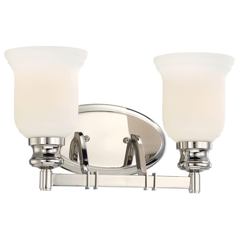 Minka Lavery Audreys Point 2 Light Polished Nickel Bath 3292 Minka Lavery Audreys Point 2 Light Polished Nickel Bath