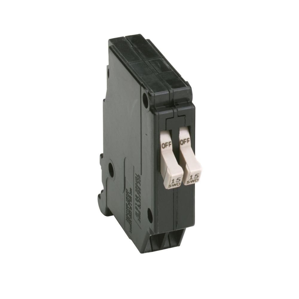 eaton bd 2 15 amp single pole tandem ctl circuit breaker bd1515