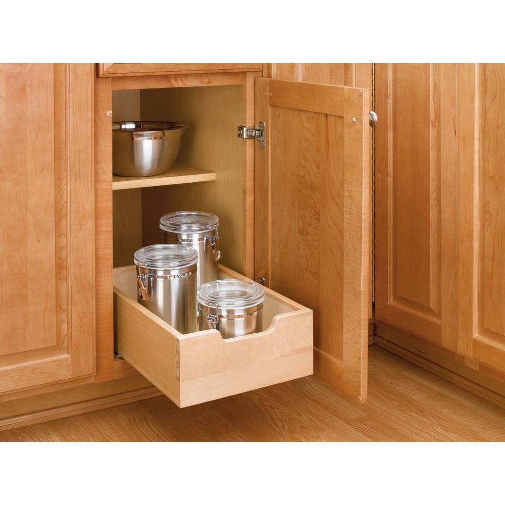 Rev A Shelf 562 In H X 14 In W X 225 In D Medium Wood Base