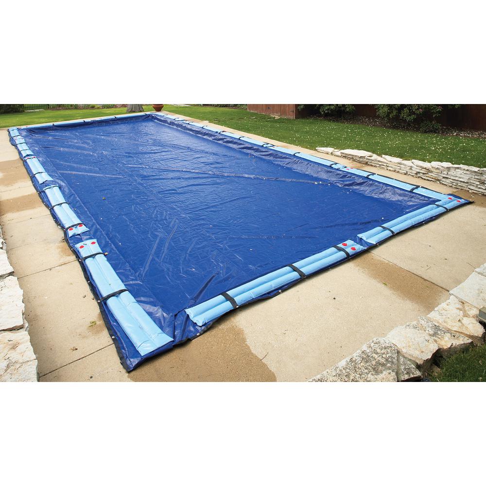 Blue Wave 15-Year 12 ft. x 24 ft. Rectangular Royal Blue In Ground