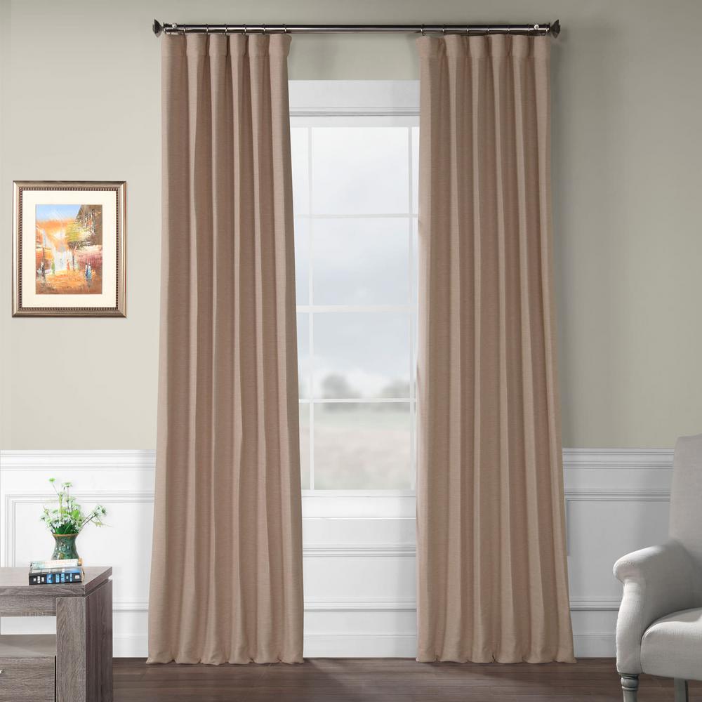 Exclusive Fabrics Furnishings Bellini Peach Pink Blackout
