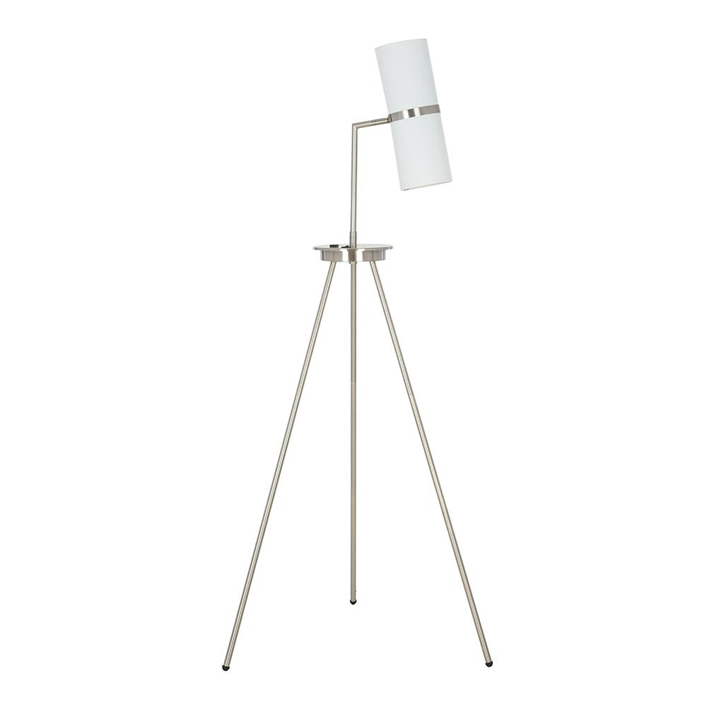 floor lamp with usb port and outlet