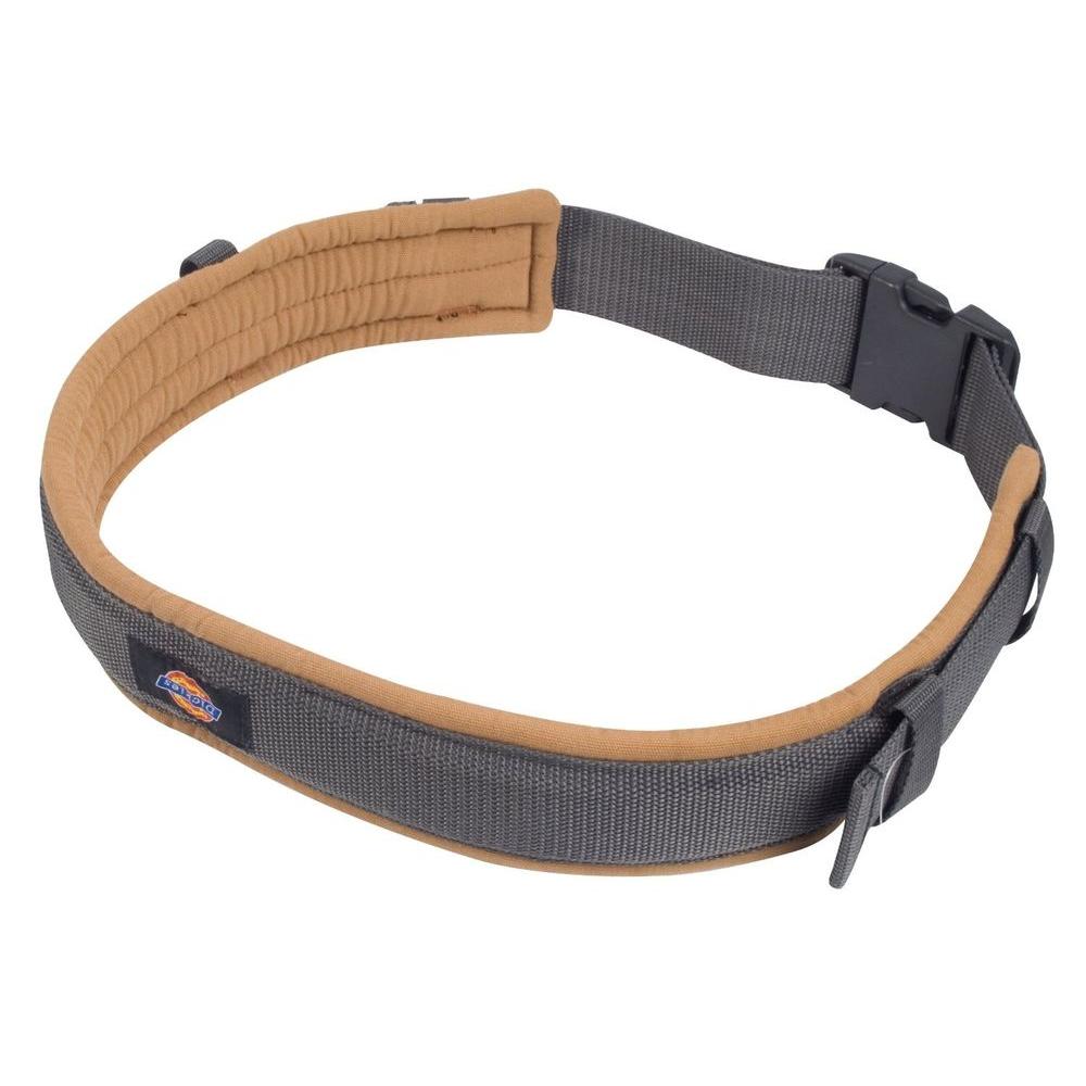 Dickies 3 in. Padded Belt with Durable Plastic Buckle, Grey/Tan-57001 ...