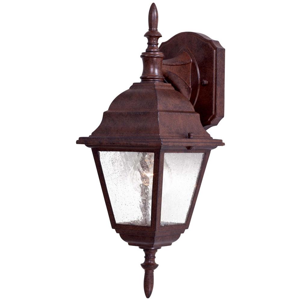 Bronze outdoor lantern